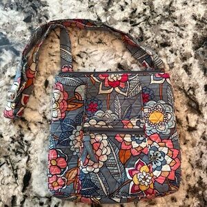 Vera Bradley Floral Quilted Crossbody Bag